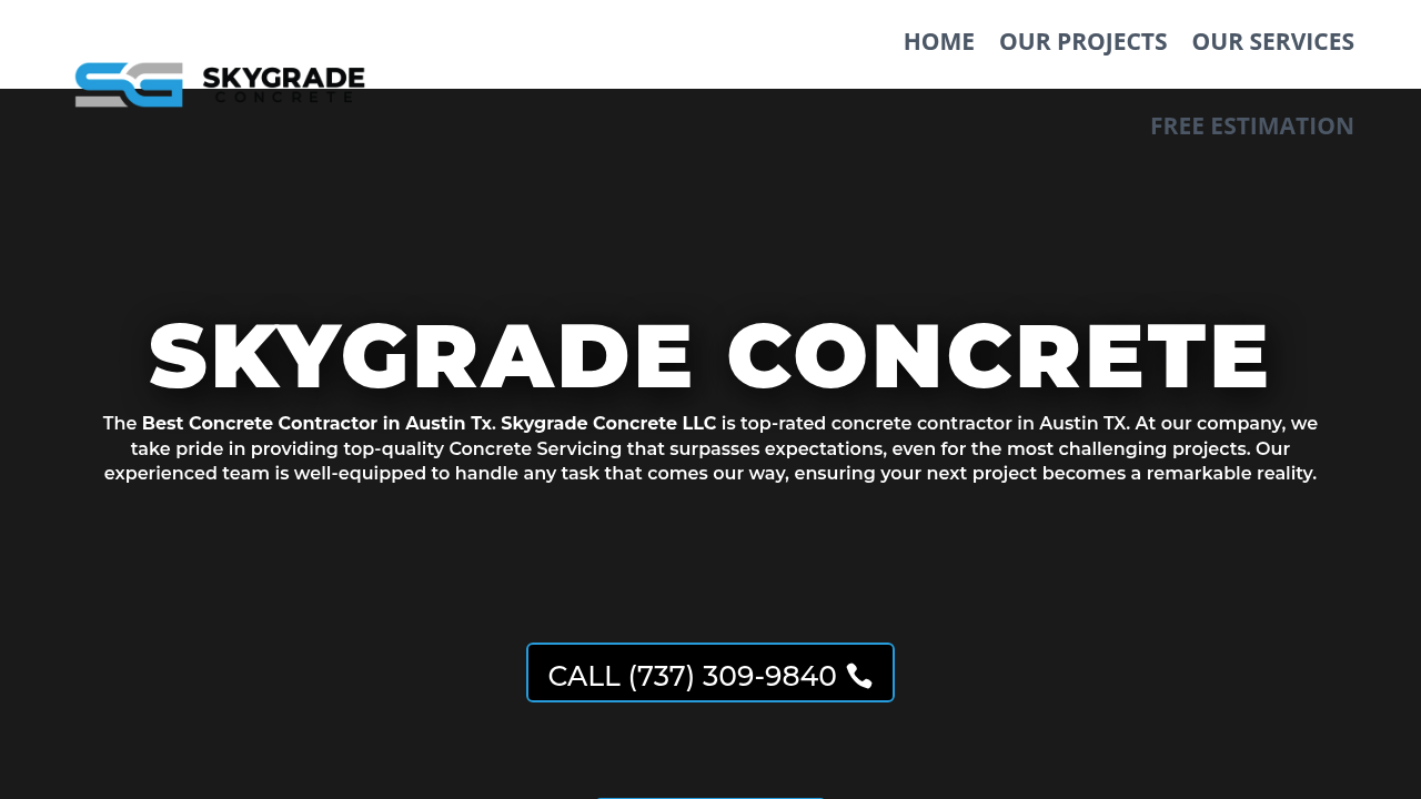 Skygrade Concrete professional concrete services