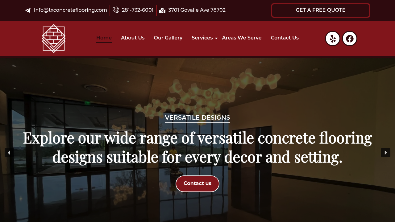 Texas Concrete Flooring professional concrete services