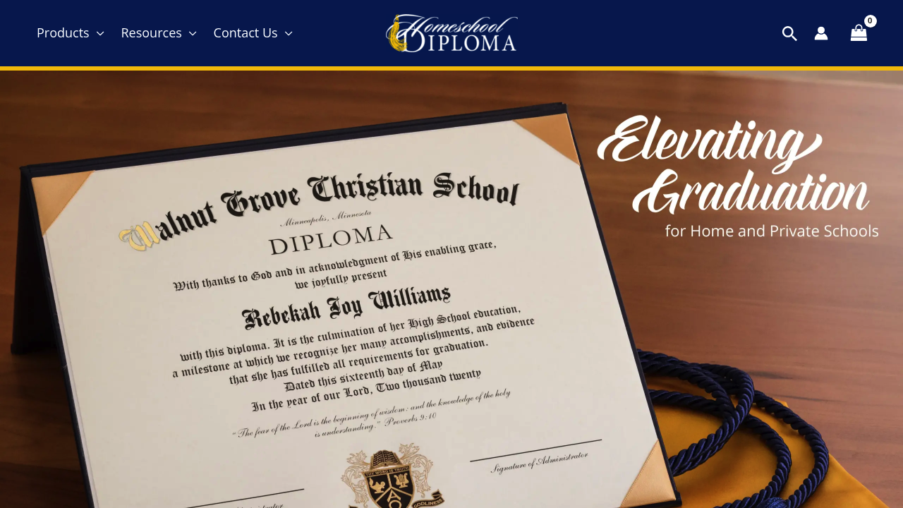 Homeschool Diploma