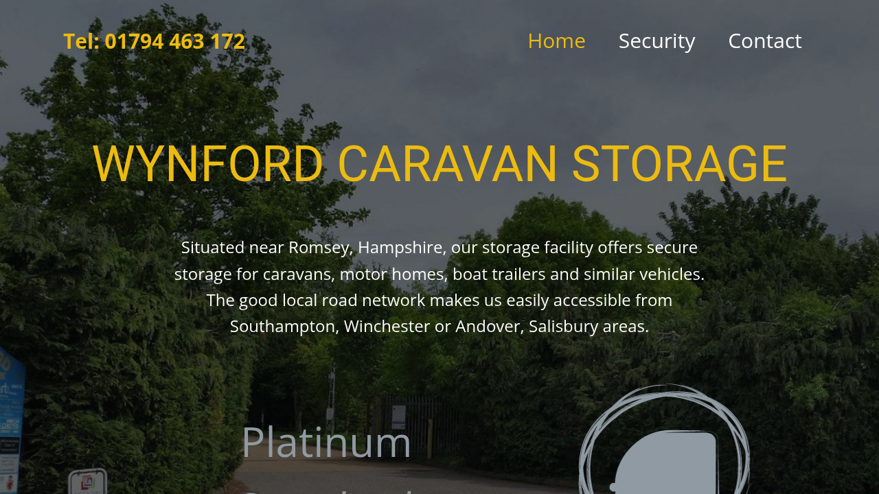 Wynford Caravan Storage