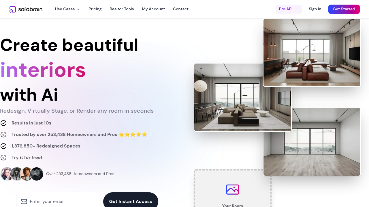 SofaBrain | Best for Interior Designers and Real Estate Agents