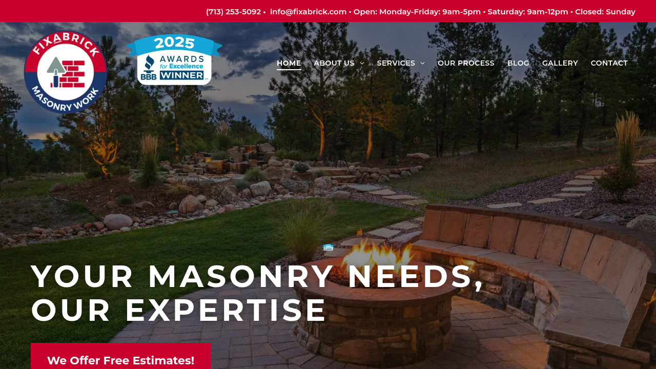 Fixabrick professional masonry services