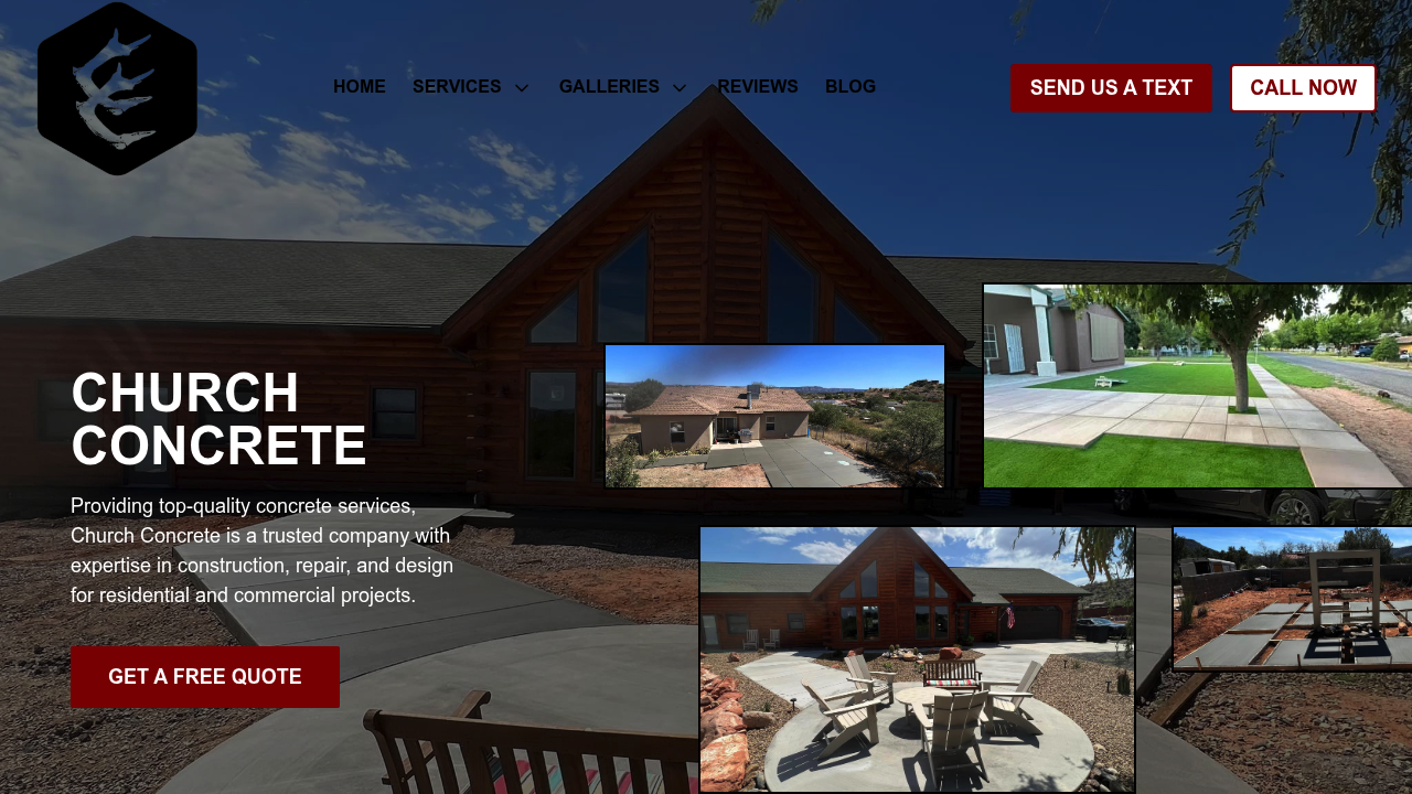 Church Concrete professional concrete services