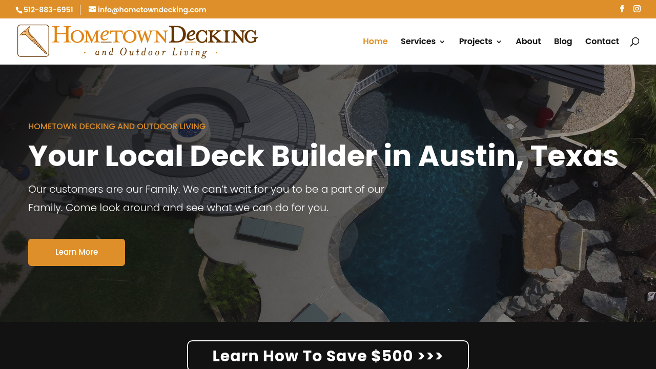 Hometown Decking professional decking services