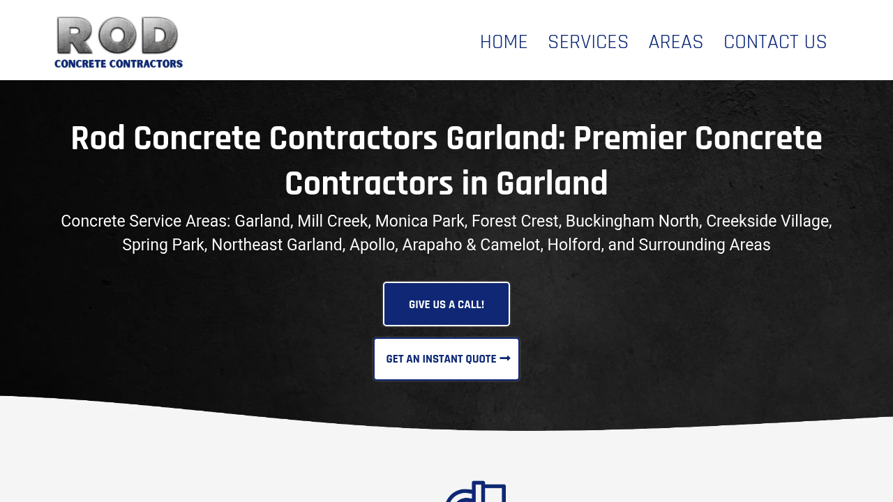 Rod Concrete Contractors Garland