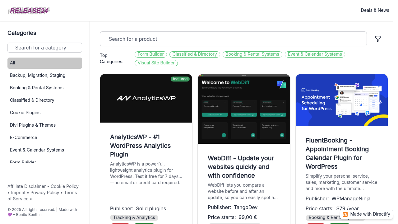 MyDevDeals | The best hand-picked WordPress, Joomla &amp; SaaS deals in the world.