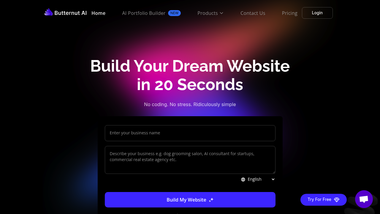 Butternut.ai | Best AI Website Builder for Small Business  