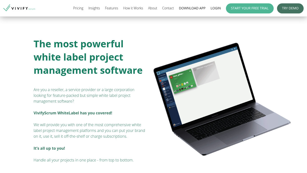 VivifyScrum WhiteLabel