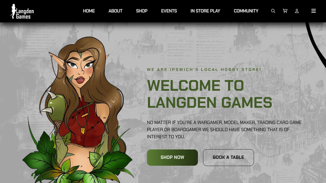 Langden Games Ipswich hobby store