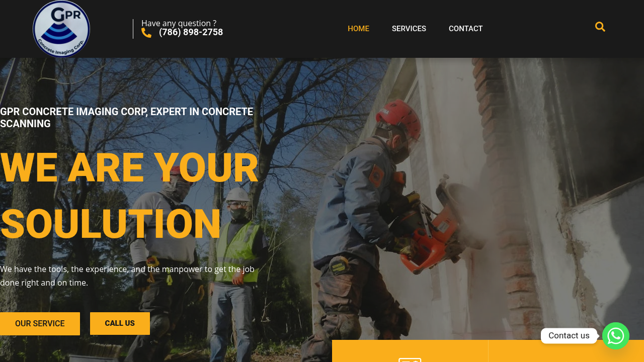 GPR Concrete Imaging Corp professional concrete services