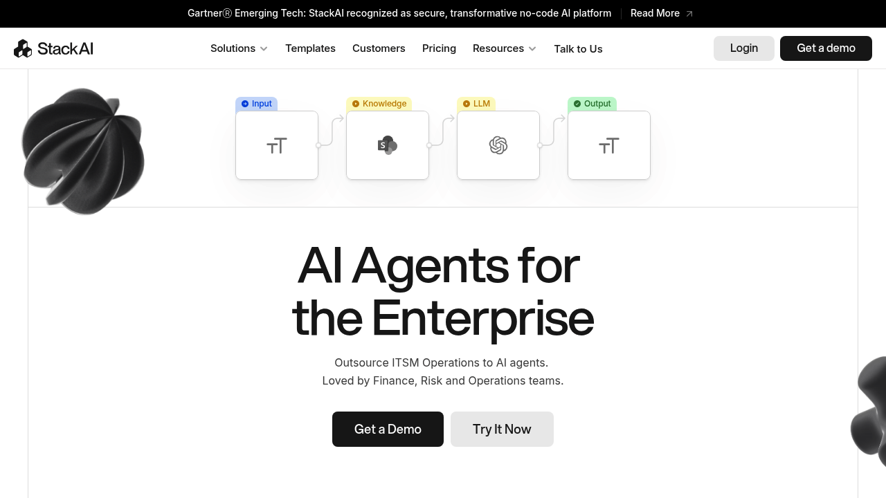 Stack AI | Build AI Agents with the Enterprise AI Platform