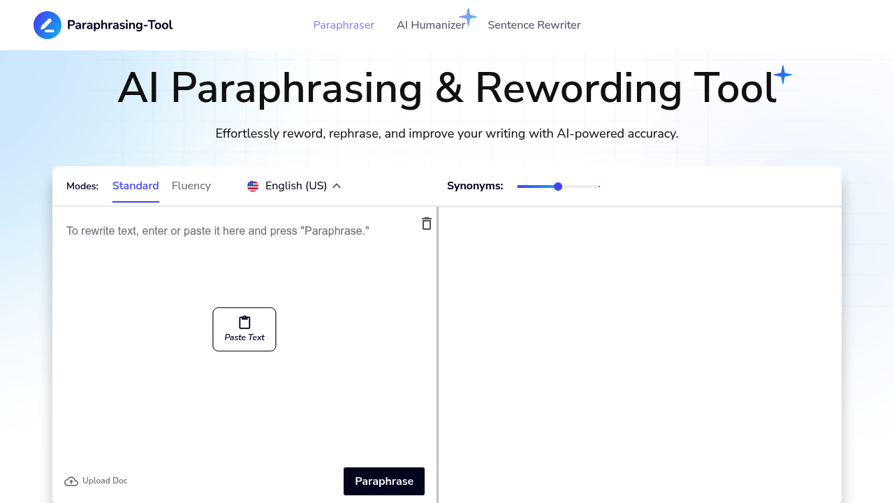 Paraphrasing Tool