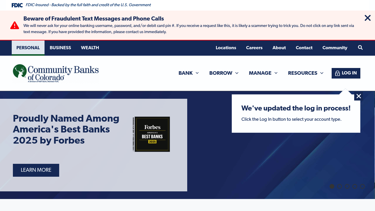 Community Banks of Colorado, A Division of NBH Bank (CO)