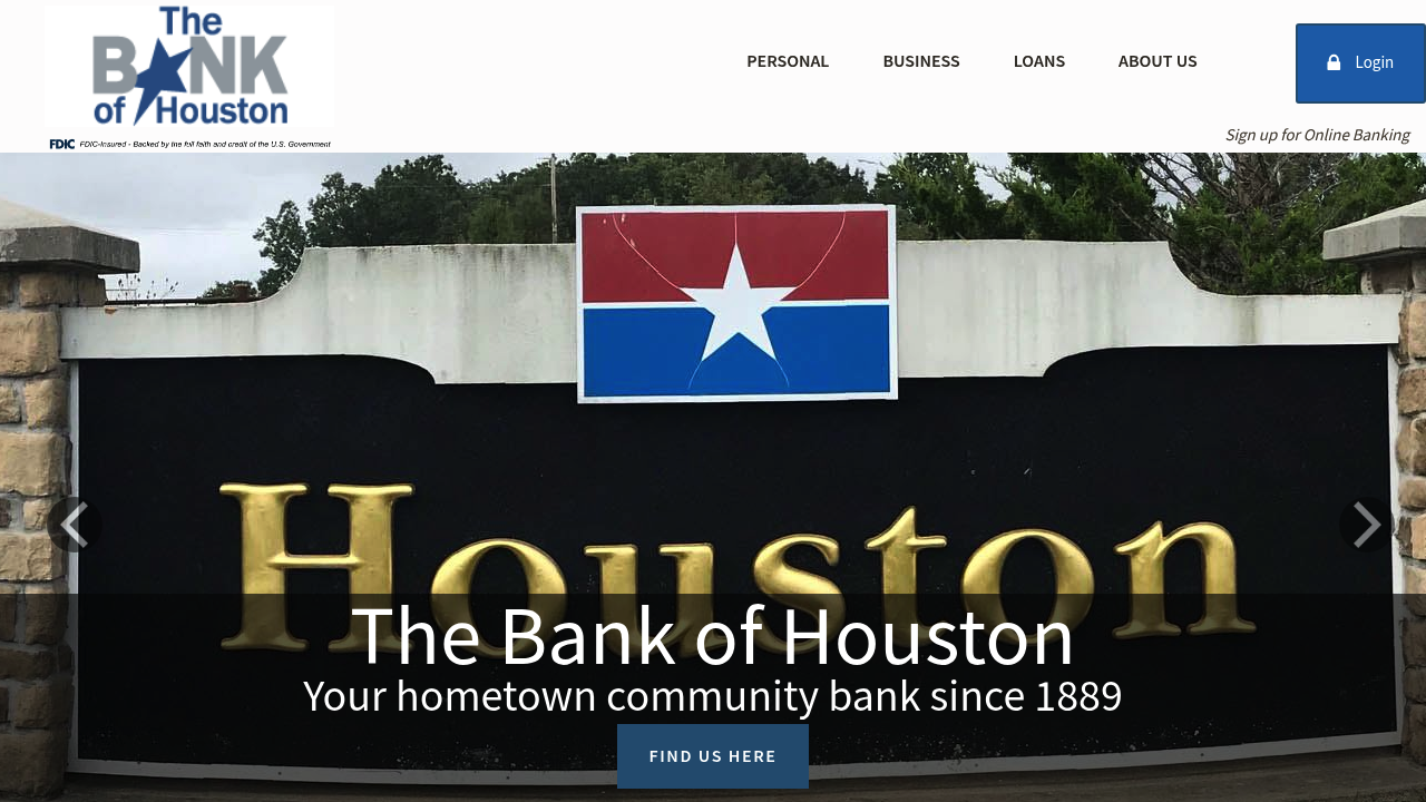 The Bank of Houston (MO)