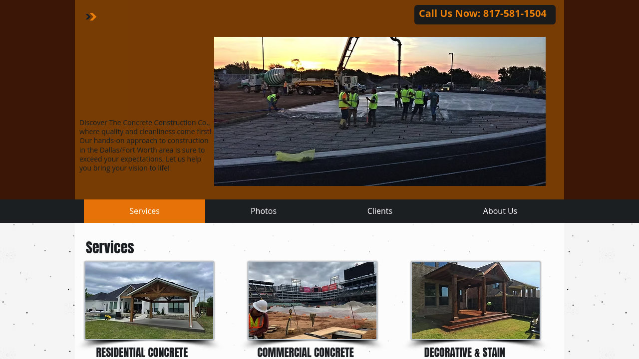 The Concrete Construction Co