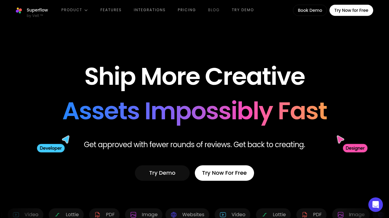 Superflow | Creative Assets Review & Collaboration Tool