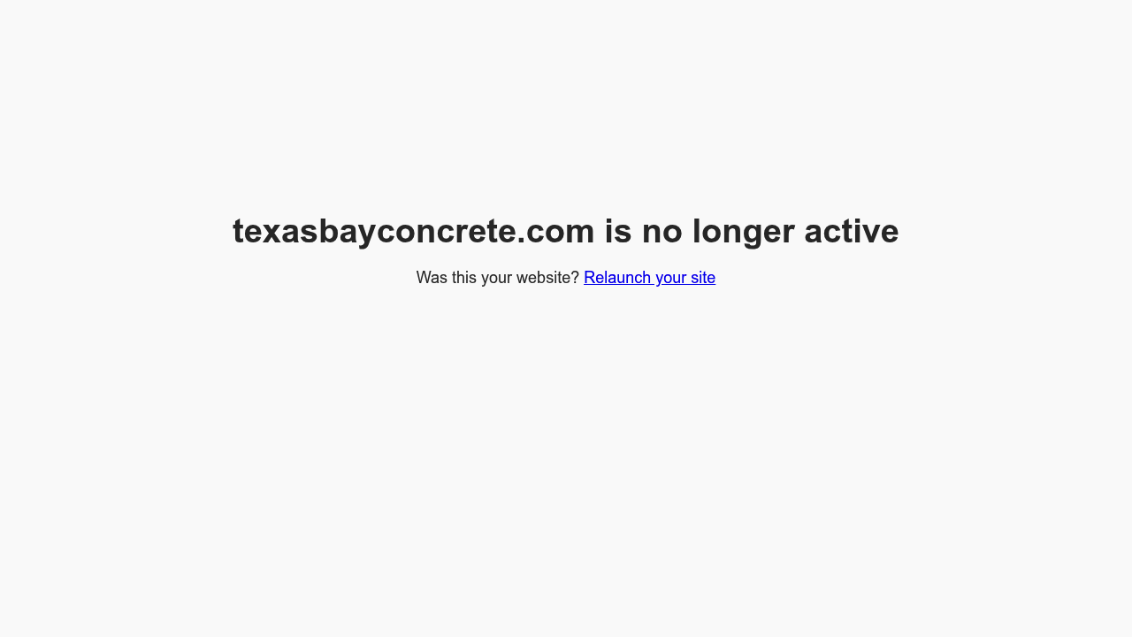 Texas Bay Concrete professional concrete services