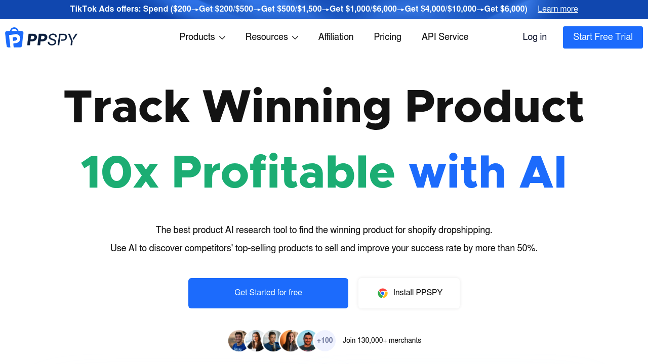 PPSPY | Shopify spy for dropshipping & shopify sales tracker tool