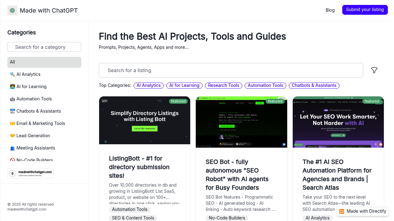 Find the Best AI Projects, Tools and Guides