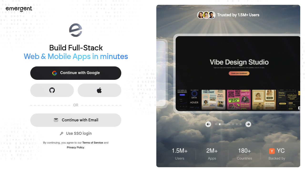 emergent vibe coding
