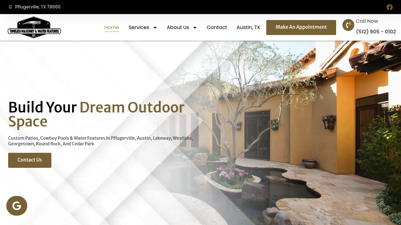 TImeless Masonry And Water Features professional masonry and water features services