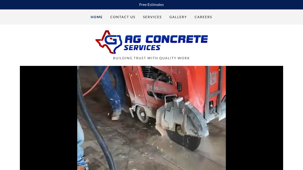 AG Concrete Services professional concrete services