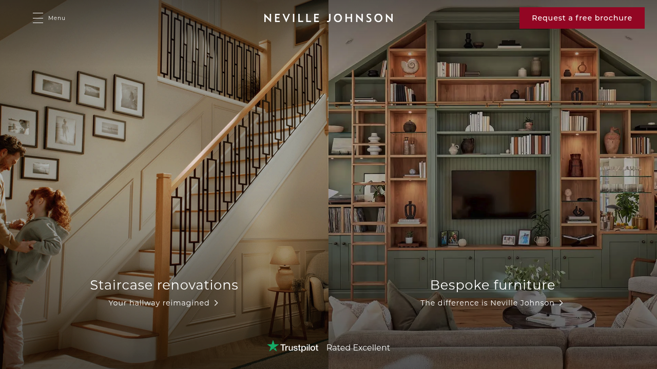 Neville Johnson bespoke fitted furniture