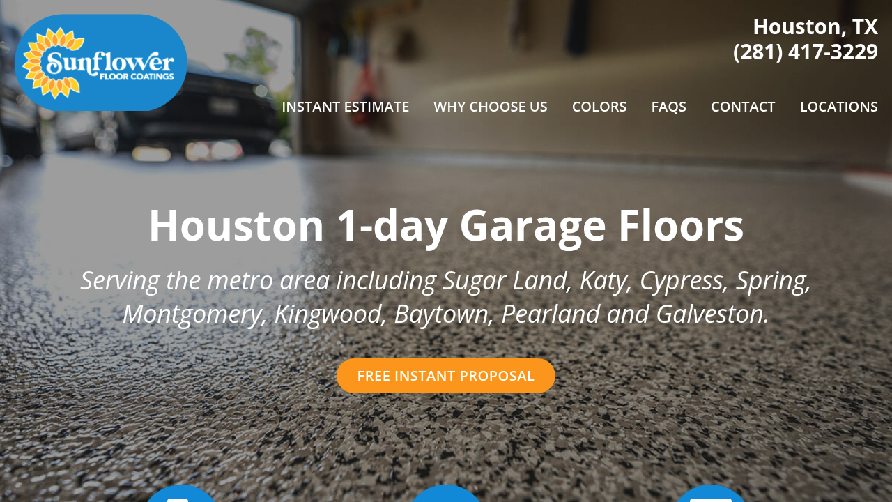 Sunflower Floor Coatings of Houston professional concrete services