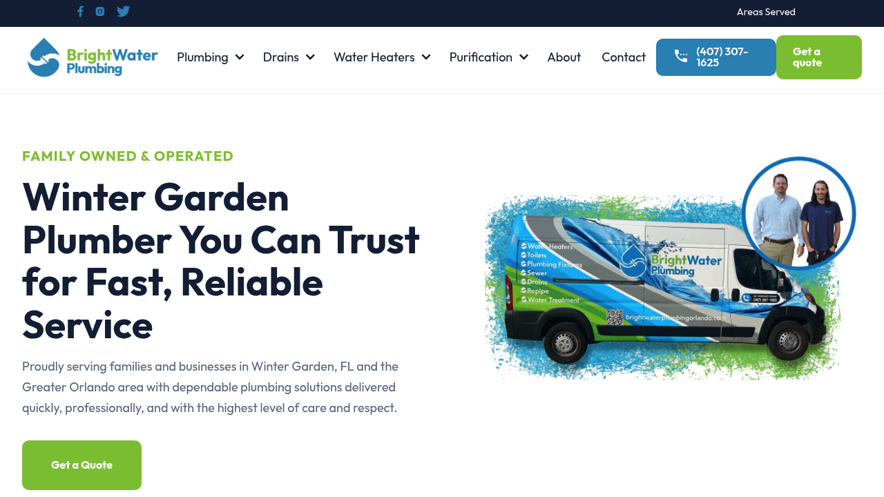 Brightwater Plumbing of Orlando