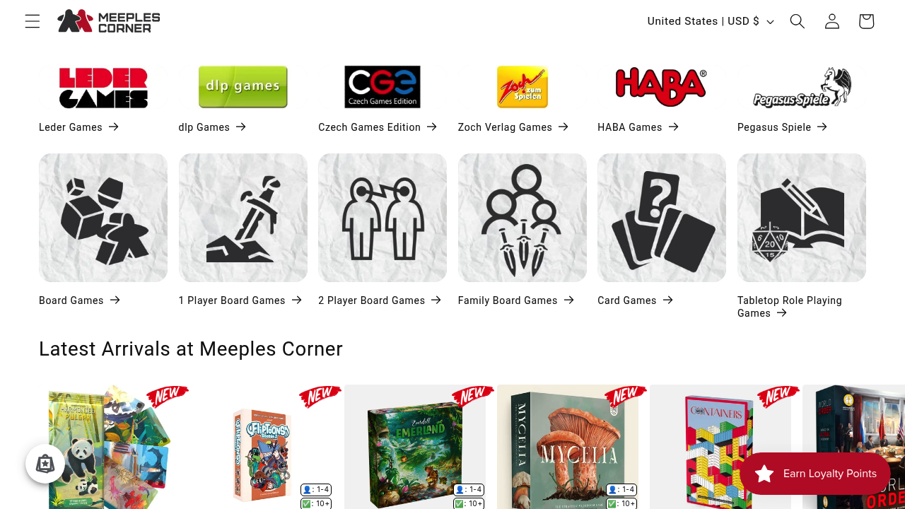 Meeples Corner tabletop gaming image