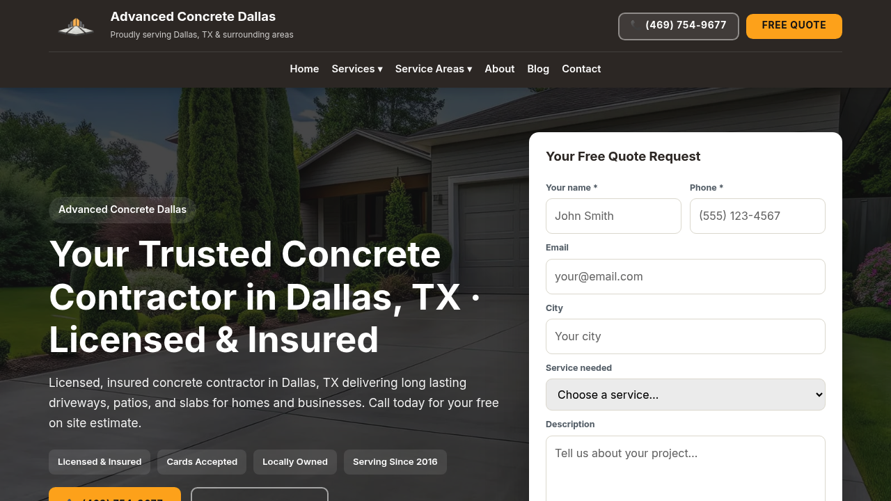Advanced Concrete Construction