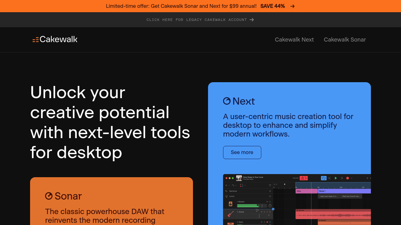 Cakewalk by BandLab
