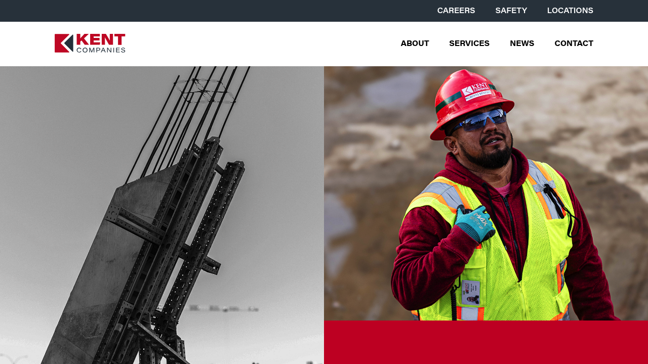 Kent Companies professional concrete services