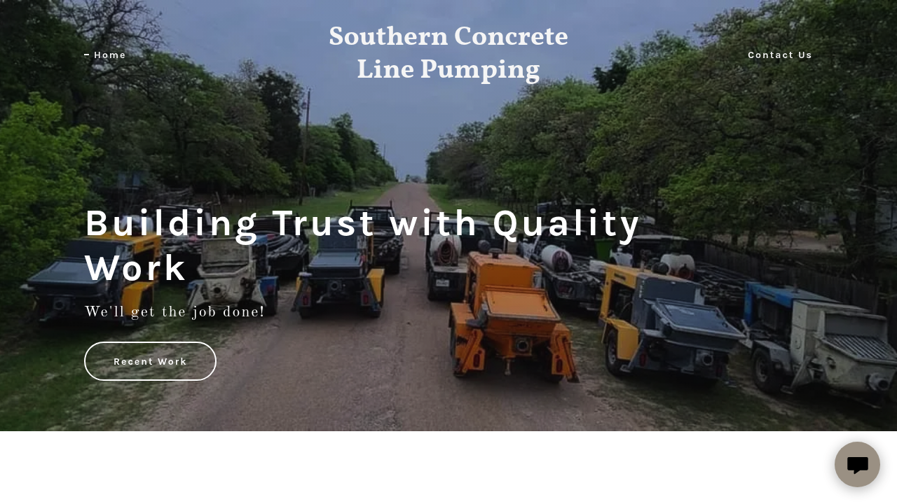 Southern Concrete Pumping professional concrete services
