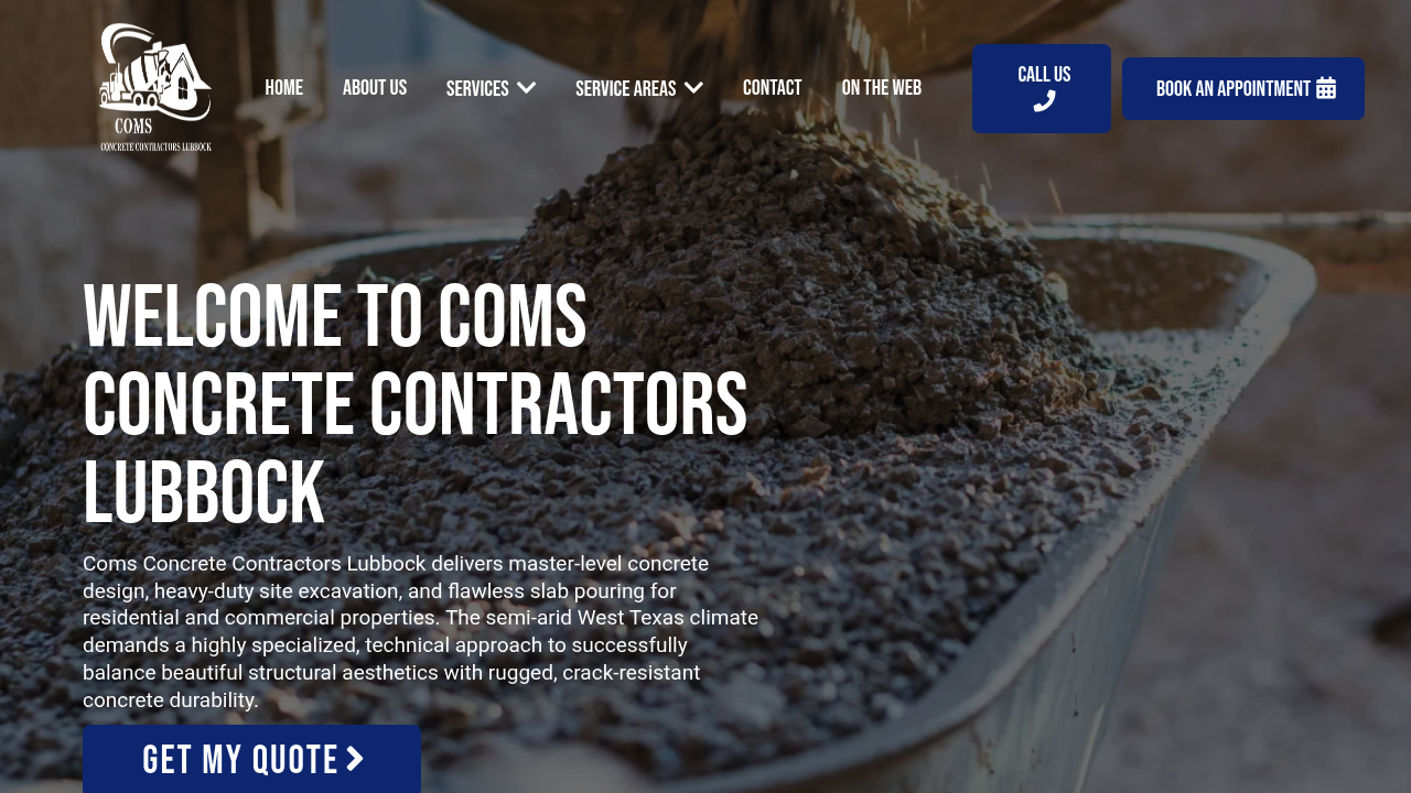Coms Concrete Contractors Lubbock