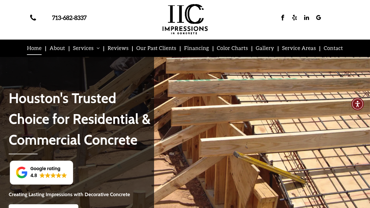 Impressions in Concrete professional concrete services
