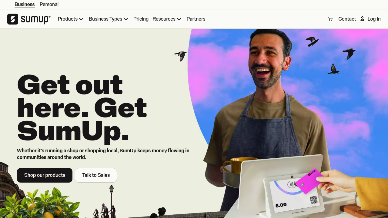 SumUp payment solutions image