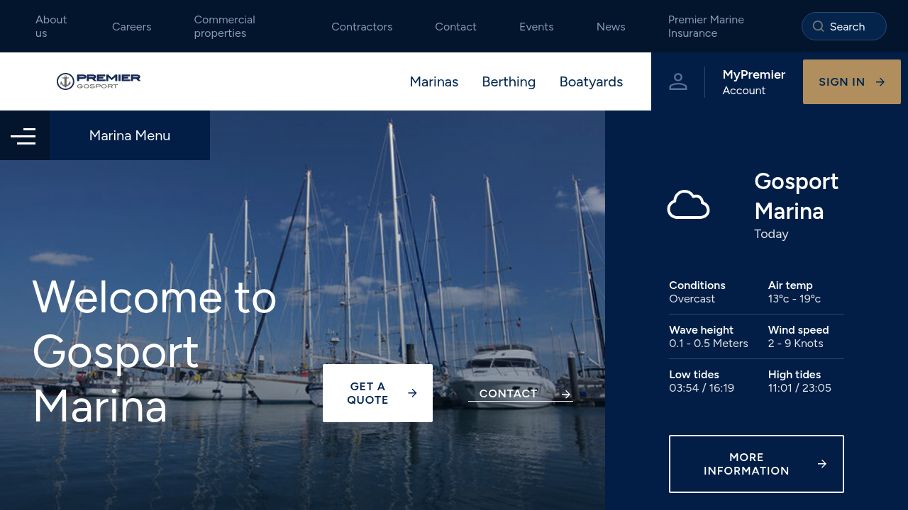 Premier Gosport Marina & Boatyard