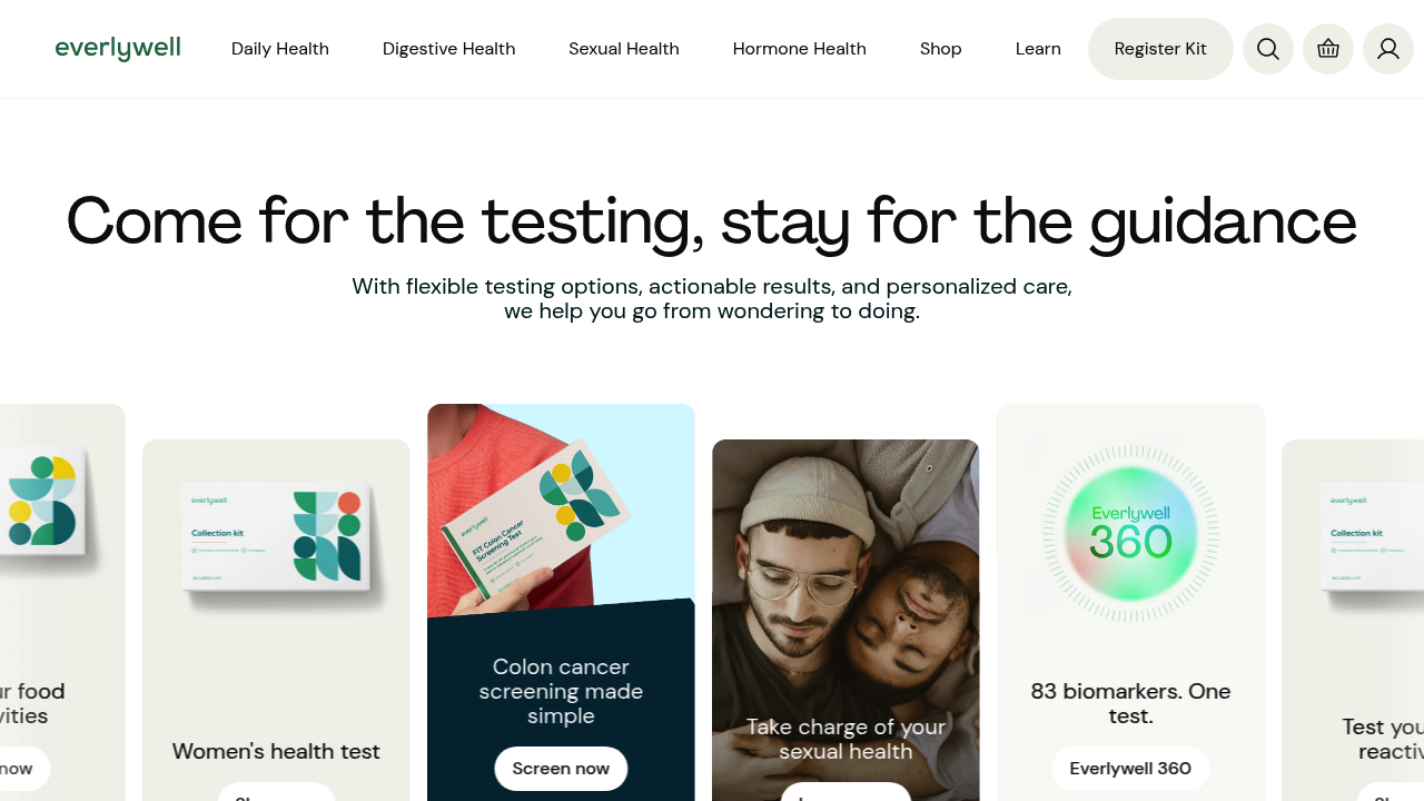 Everlywell - Innovative at-home Health Testing
