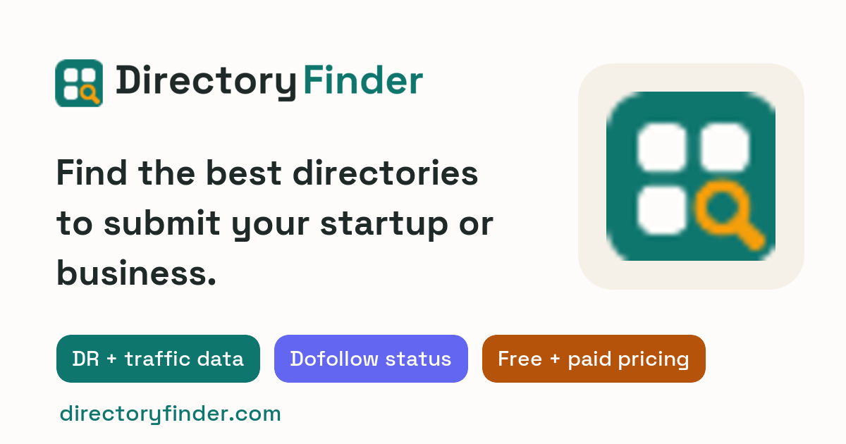 Find the Best Directories to Submit Your Startup or Business — built with Directify